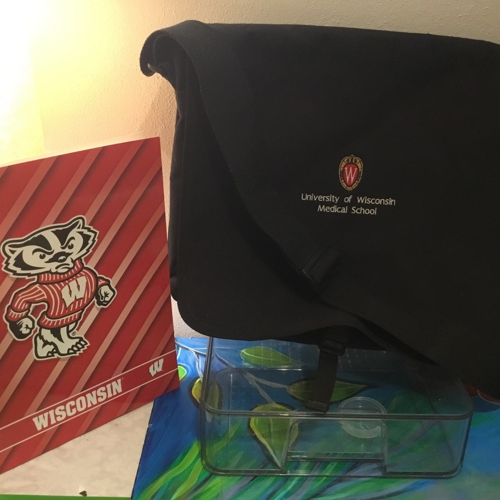 University of Wisconsin Medical School Messenger Bag